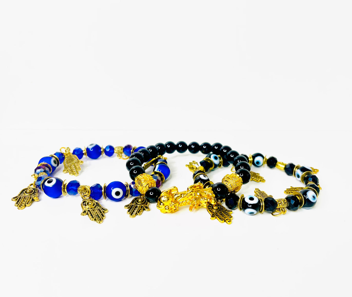 Evil Eye Bracelets - 3 Pack