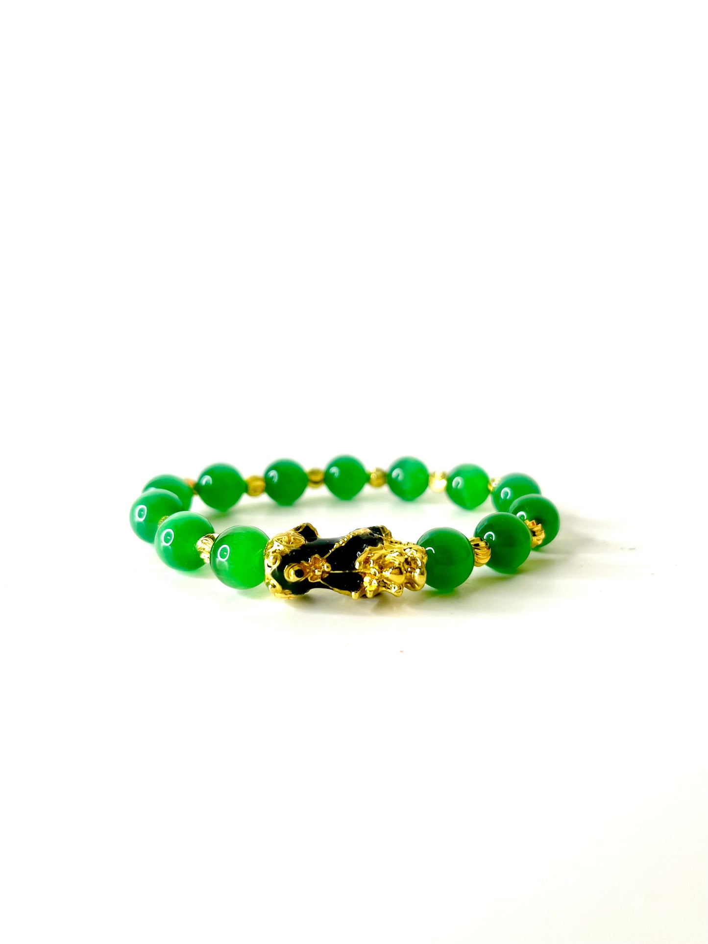 Jade Power Bead Bracelet